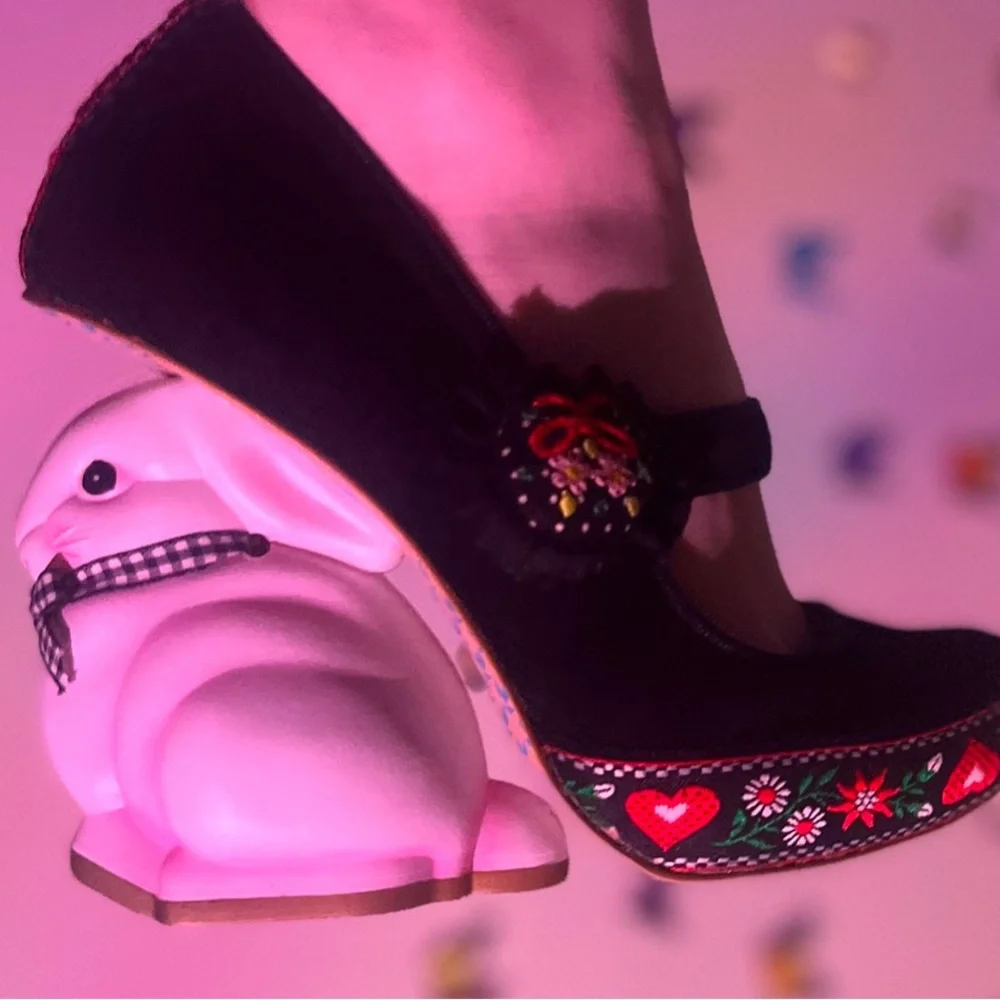 rare irregular choice flopsy heels - Picture 2 of 8